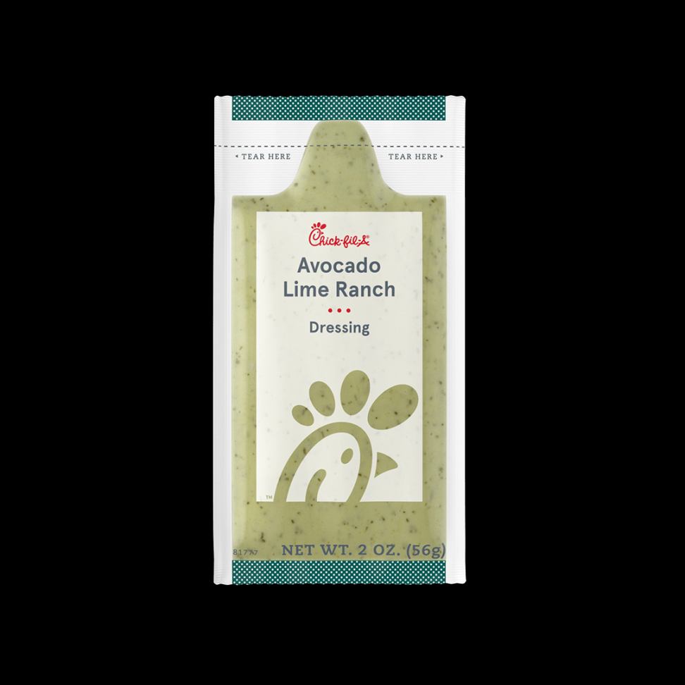 Avocado Lime Ranch Dressing Nutrition and Description Chick-fil-A Avocado Lime Ranch Dressing Nutrition and Description Chick-fil-A