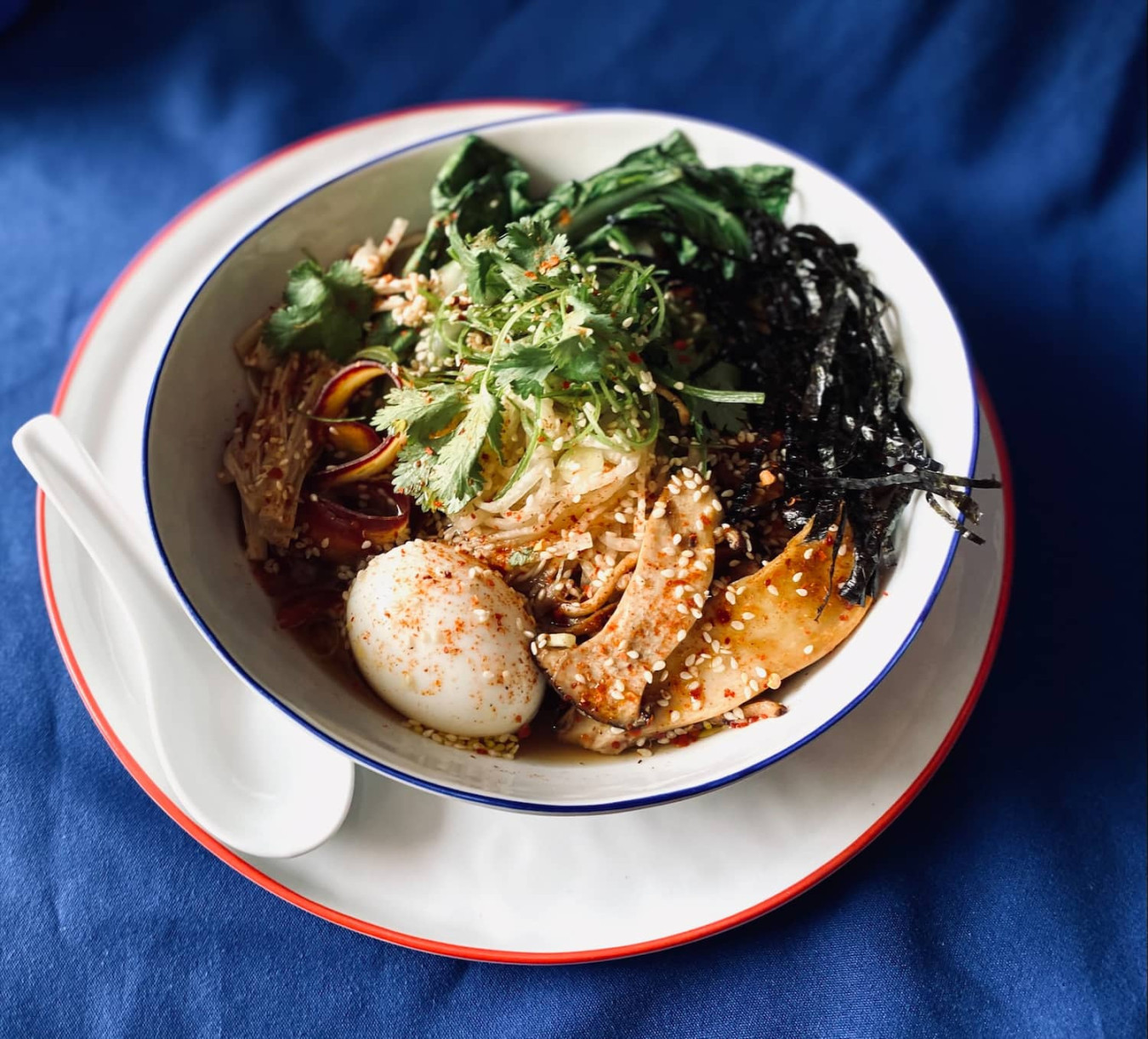 Chaga Mushroom Ramen with Jicama “Noodles” and Mushroom Medley Chaga Mushroom Ramen with Jicama “Noodles” and Mushroom Medley