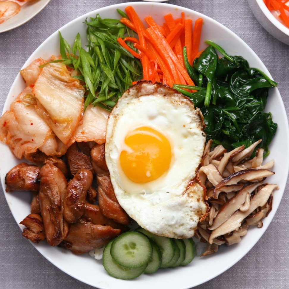 Chicken Bibimbap Recipe by Tasty Chicken Bibimbap Recipe by Tasty