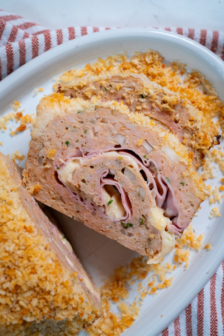 Chicken Cordon Bleu Meatloaf Chicken Cordon Bleu Meatloaf
