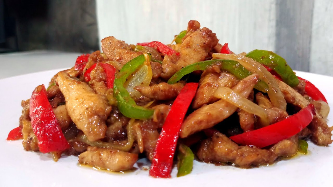 CHICKEN WITH BELL PEPPER AND ONION SIMPLE BUT SPECIAL RECIPE