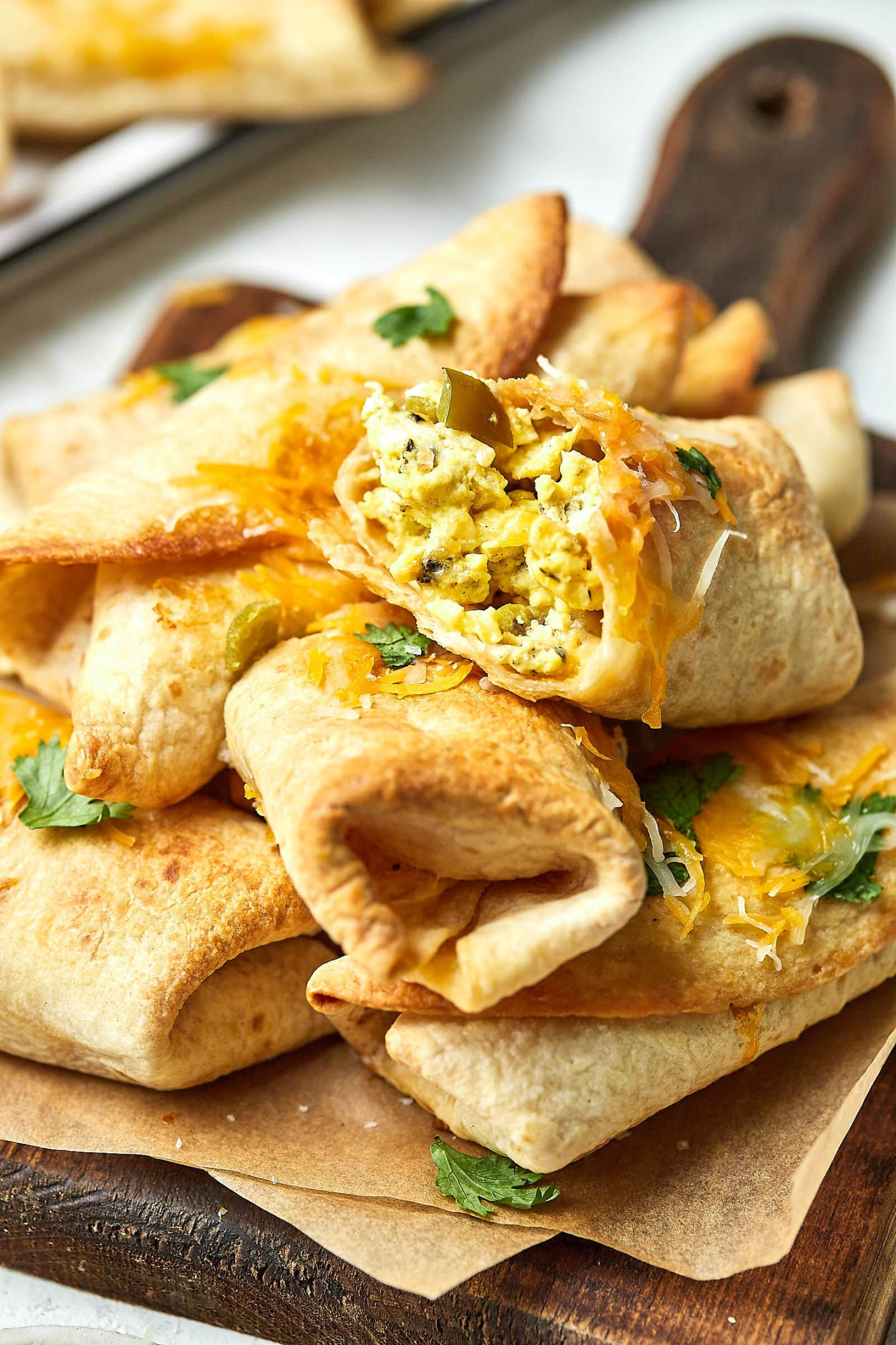 Healthy Breakfast Taquitos - Sweet Savory and Steph Healthy Breakfast Taquitos - Sweet Savory and Steph