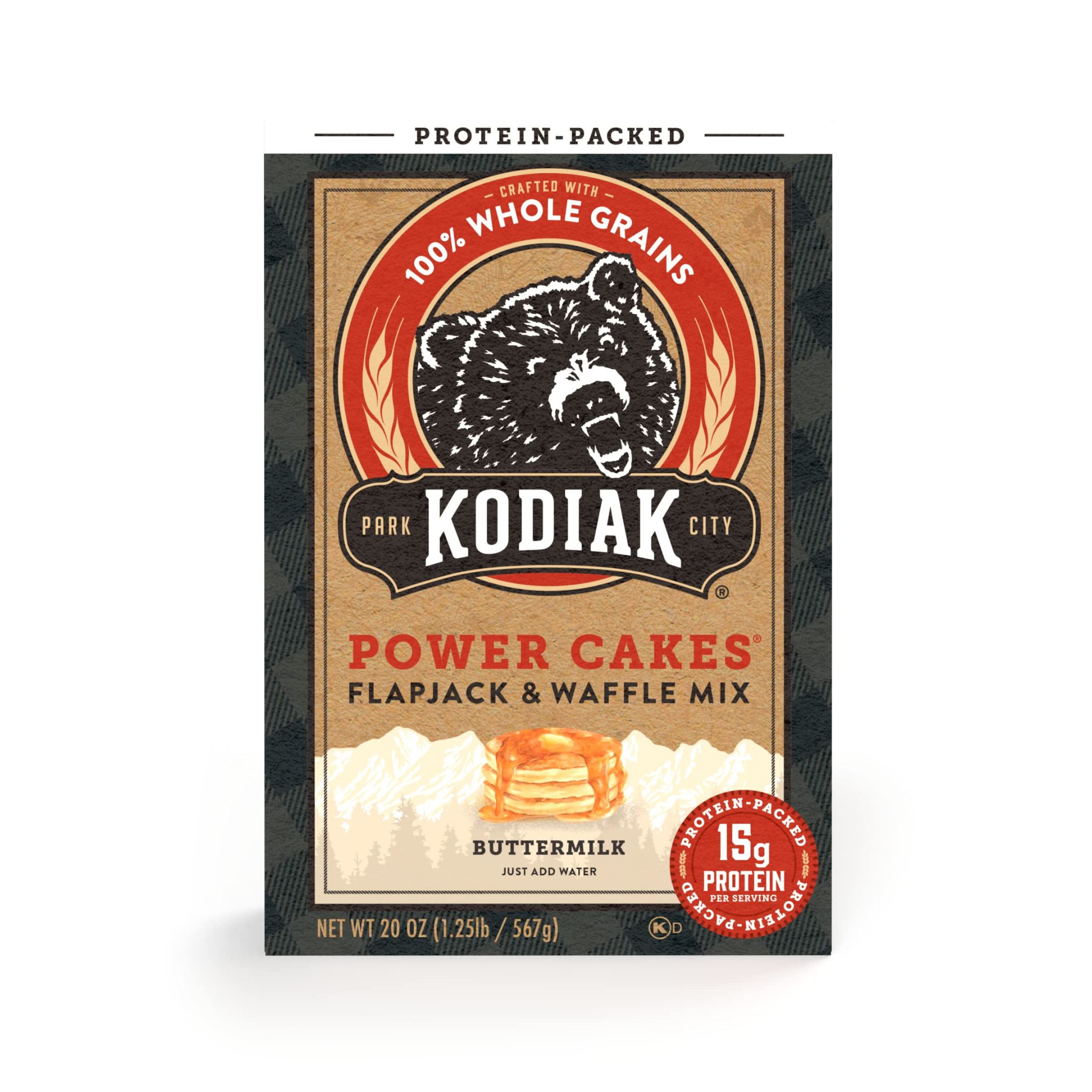 Kodiak Cakes Whole Grain Power Cakes Flapjack and Waffle Mix - Original Buttermilk - oz (lbs oz) : Amazon Kodiak Cakes Whole Grain Power Cakes Flapjack and Waffle Mix - Original Buttermilk - oz (lbs oz) : Amazon