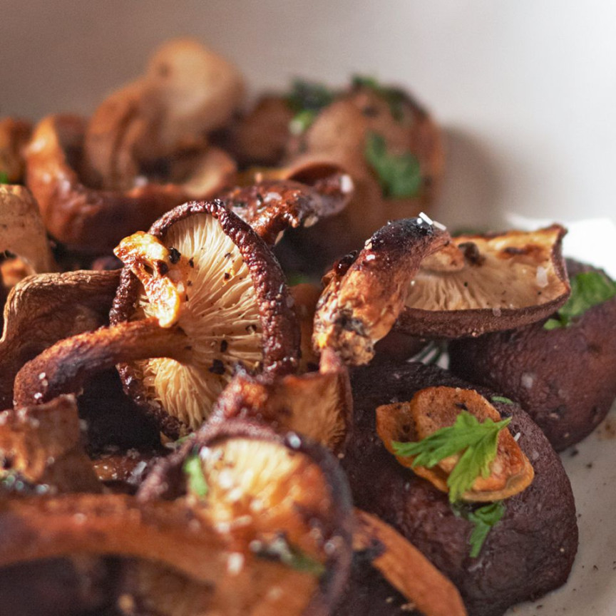 Roasted Mushroom Medley Roasted Mushroom Medley